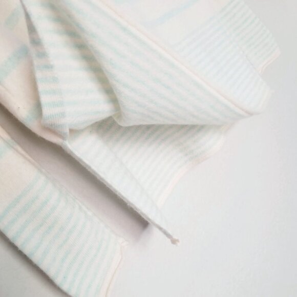 Vineyard Vines S Merino Wool Cashmere Multi Stripe Boatneck Sweater Cream $148 - Picture 12 of 16